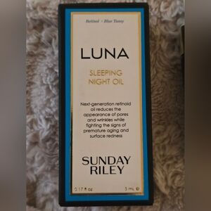 Sunday Riley Luna Sleeping Night Oil 5ml NIB Travel Size